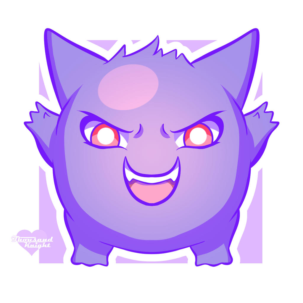 Gengar by ThousandKnight on DeviantArt