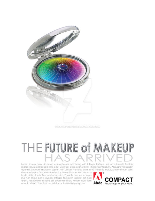 Adobe Compact Ad by waterpaintress on DeviantArt