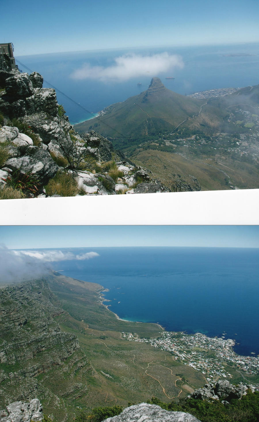 Cape Town from Table Mountain 2008