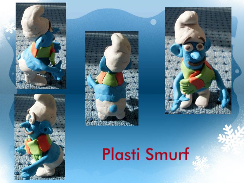 New Smurf on the block 'Plasti Smurf'