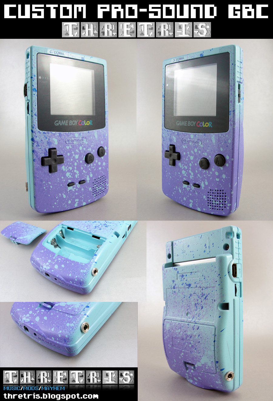 Custom Painted Gameboy Color2