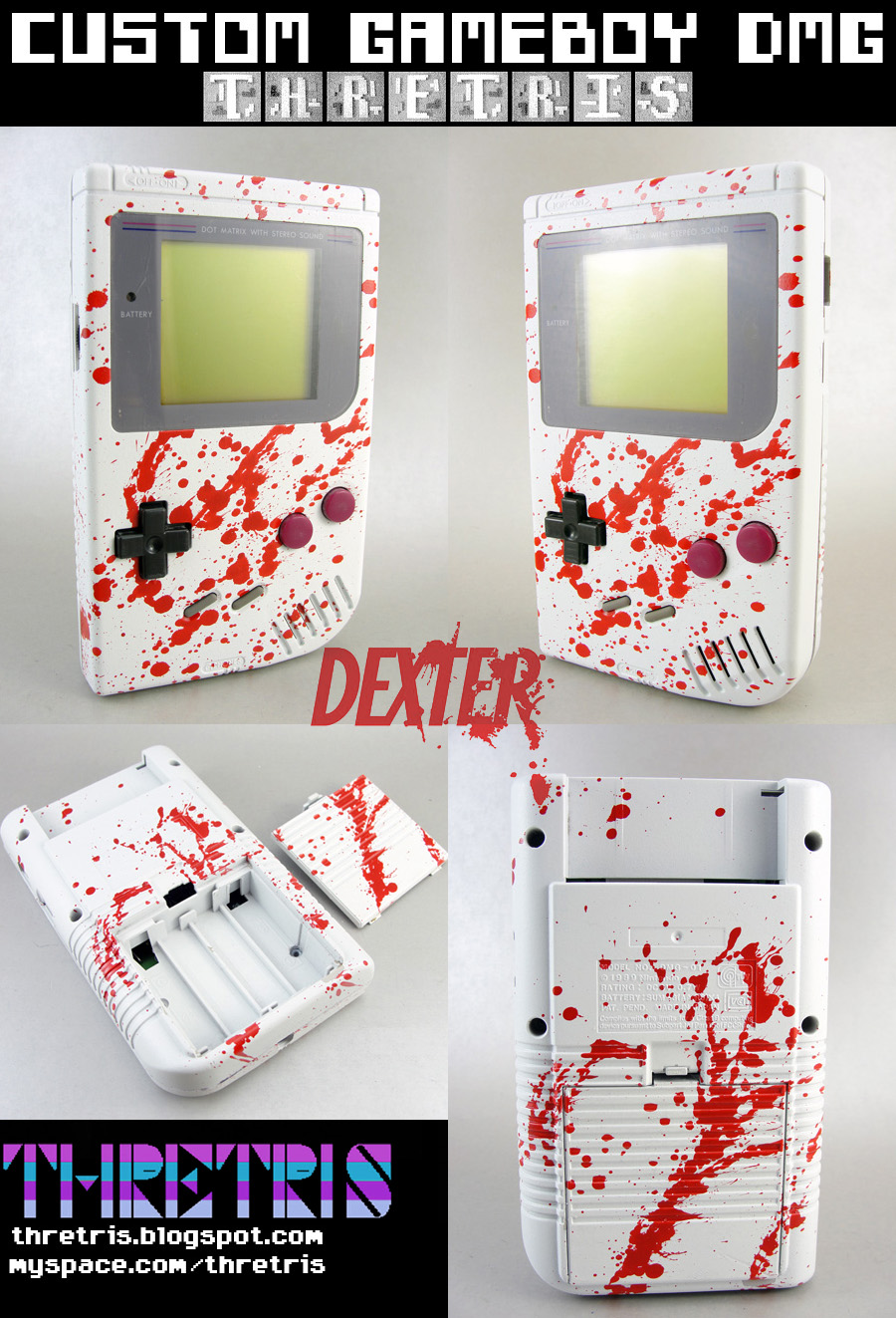 DMG is Dexter Morgan Gameboy