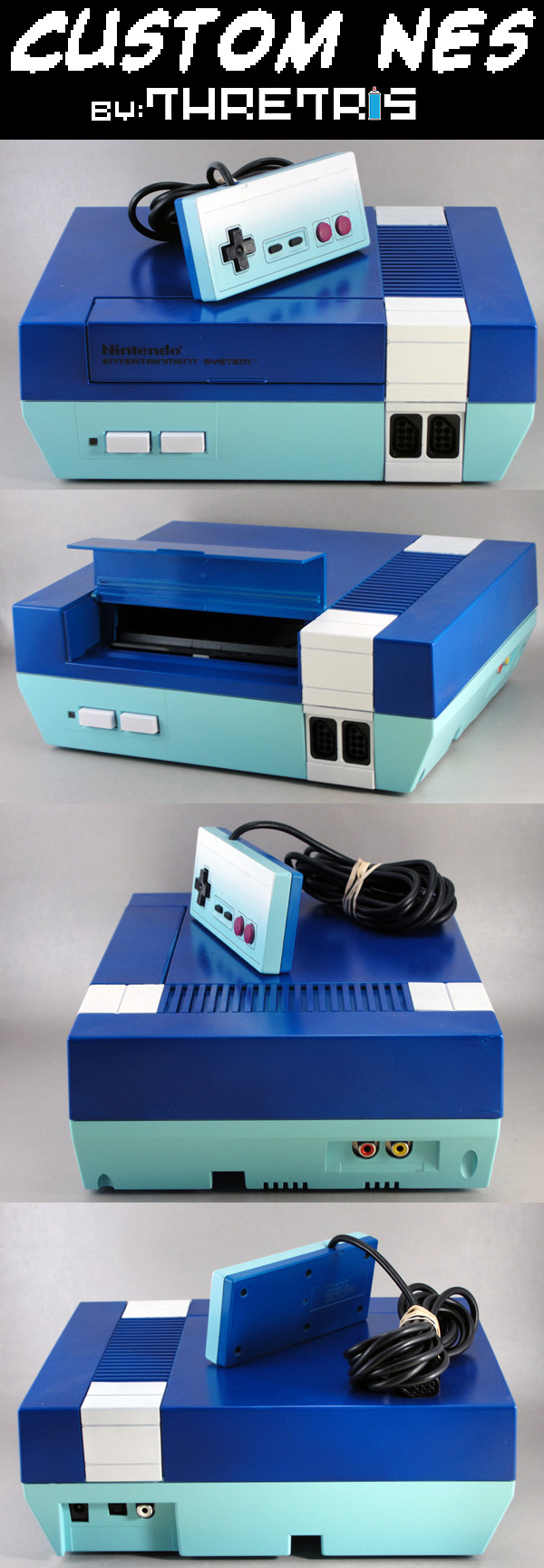 Custom NES console Sky