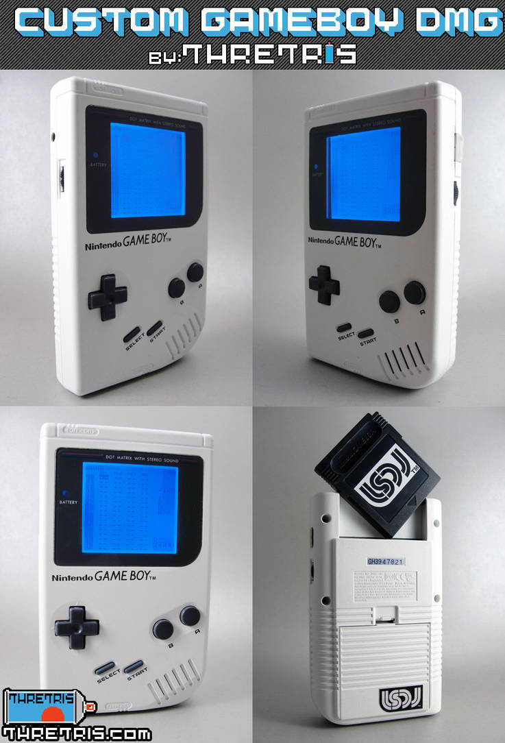 Custom Gameboy WHITE BOY by Thretris on DeviantArt