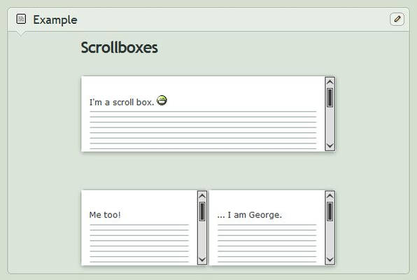 [Custom Box Code] White Scroll Boxes