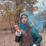 Portraiture/ Smoking/ Decembre/ Trees/ Film