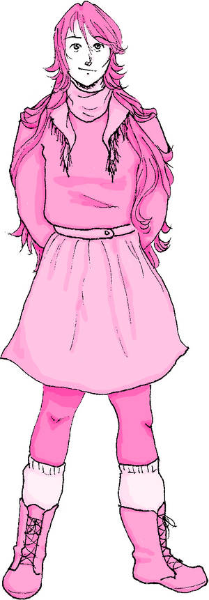 ever wondered what althea would look like all pink