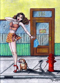 Pin-up Pup