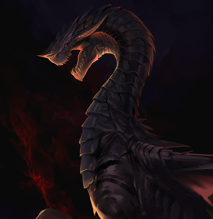 Angst Dragon Angry dragon by Hagglefish on DeviantArt
