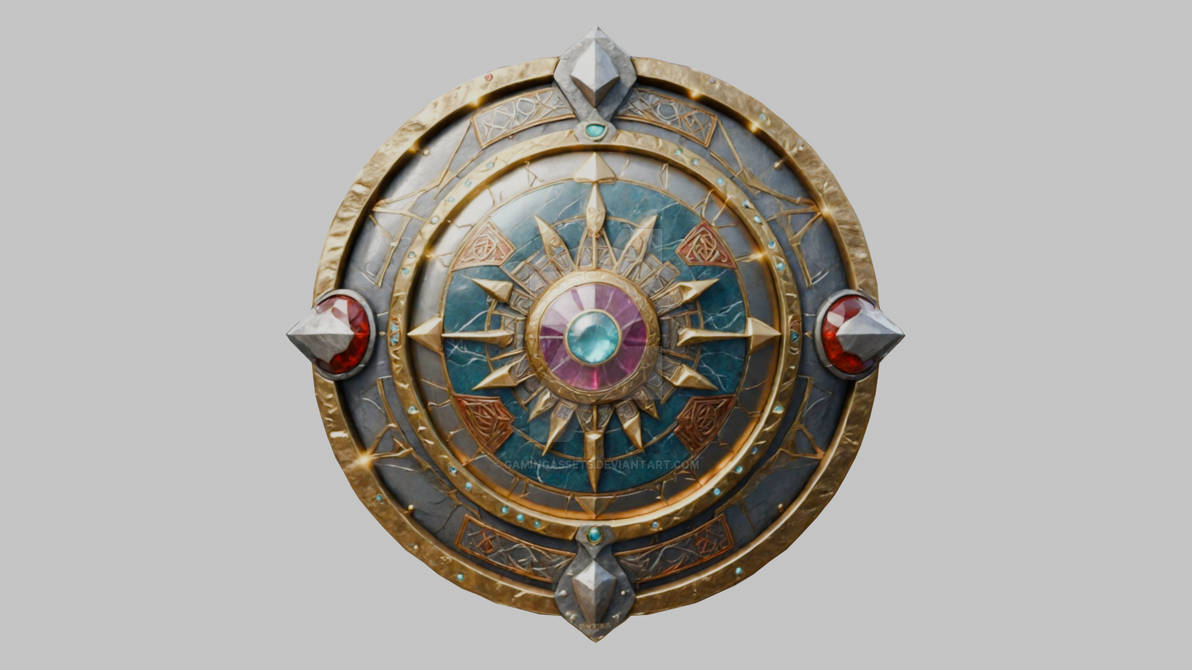 Fantasy Rune Shield Ornate Shield with Runes by GamingAssets on DeviantArt