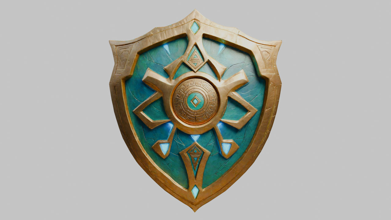 Shield Animation Pattern 3D Shield with Bold Design by GamingAssets on DeviantArt