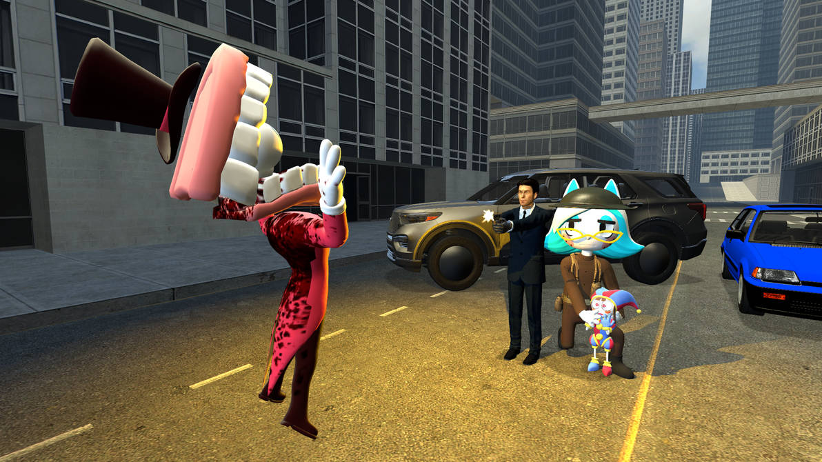 Adam L Reeves kills Caine by VGRCulture on DeviantArt