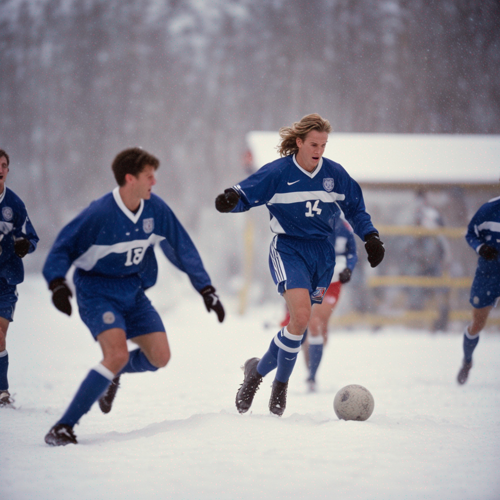 1998 New York State soccer championship in the sno