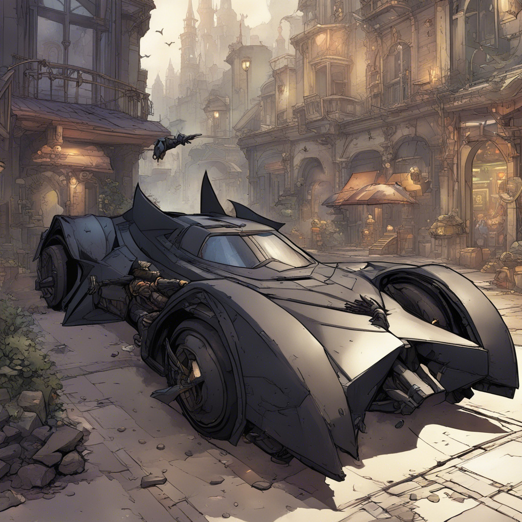 Gothic Batmobile Batman and his Batmobile by focus44designs on DeviantArt