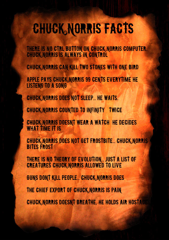 Gratuit Images Chuck Norris Facts By Joshcartledge On Deviantart actualisé par
