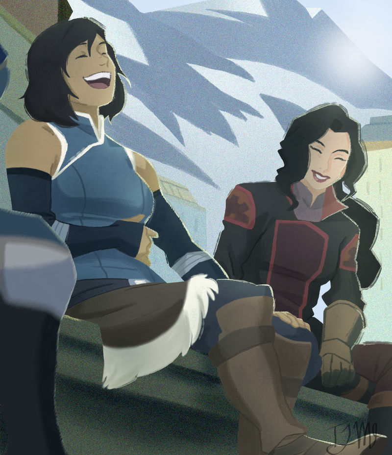 Korra And Asami By Katashi95 On DeviantArt korra-and-asami-by-katashi95-on-deviantart