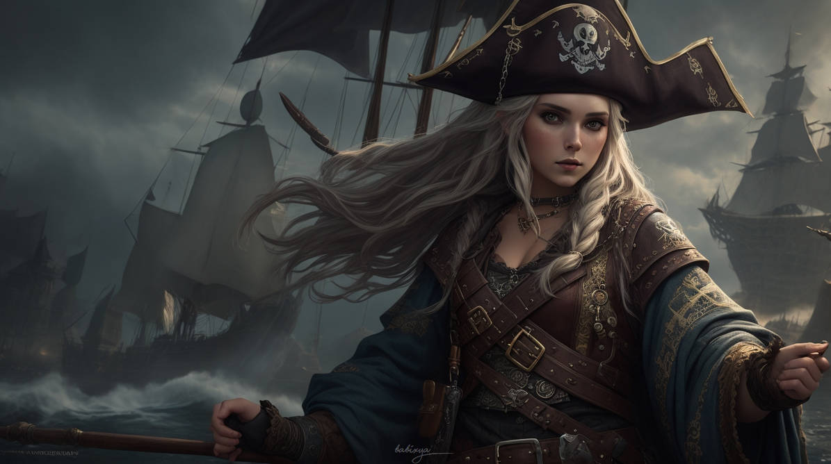 A Beautiful Pirate by nasamikhail on DeviantArt