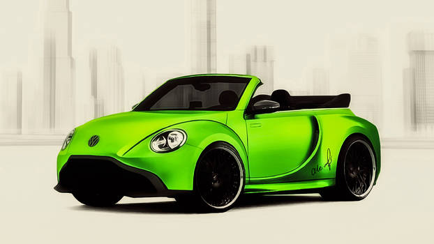 Volkswagen Beetle,Cabriolet,Tuning,ART,Photoshop