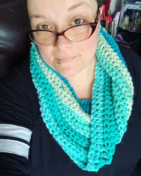 Tiffany Blue Infinity Scarf