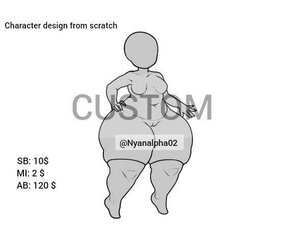 Short Stack Body Base Draw CUSTOM SHORTSTACK by Nyanalpha02 on DeviantArt