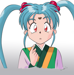 Sasami - Tenchi Muyo -Colorido