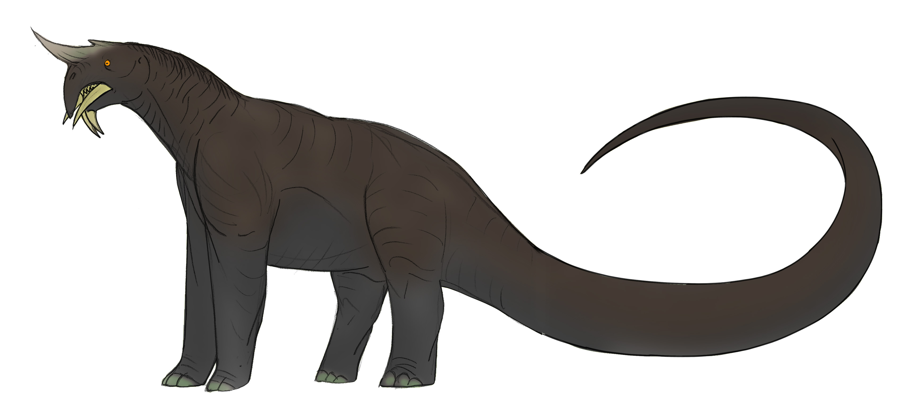 Titanus Mokele Mbembe by Kurotitan7125 on DeviantArt