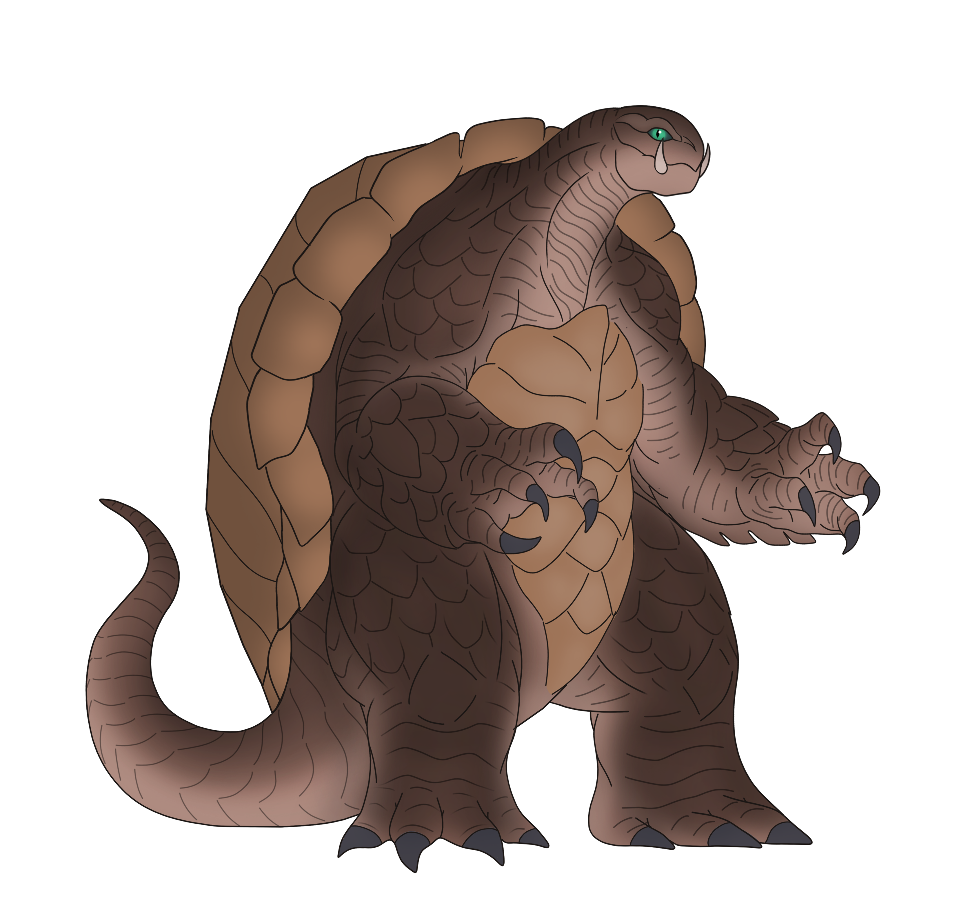 Pink Gamera Gamera Daughter by TheWatcherofWorlds on DeviantArt