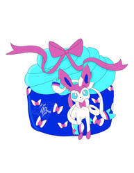 Sylveon Cupcake