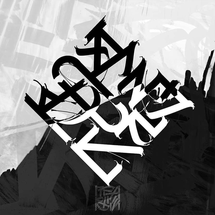 custom mark/lettering by Pravuy on DeviantArt