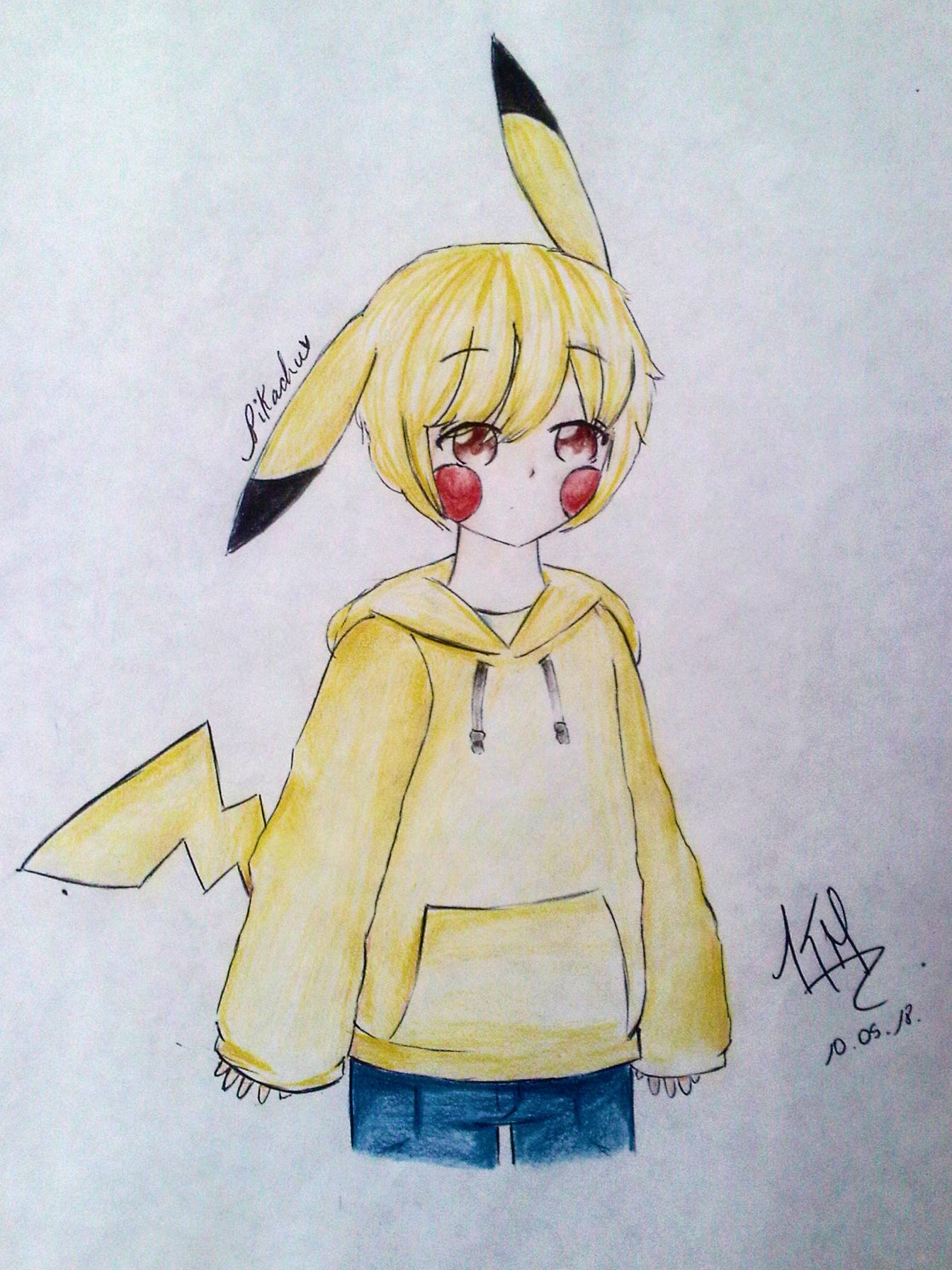Human Pikachu by ImKeylathemaster on DeviantArt
