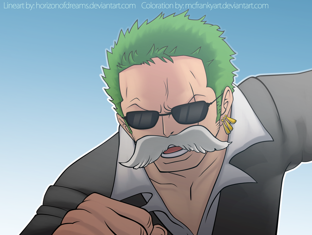 Zoro Dressrosa Style