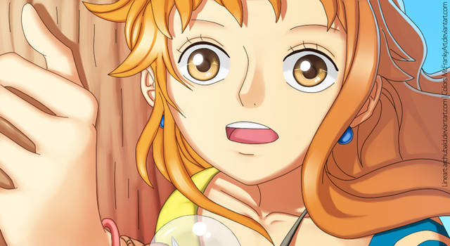 Nami - Also gazing upon something