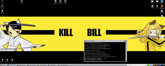 Duel screen Kill Bill