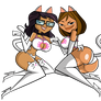 Commission: TDI: Sexy Kittens Celebrations