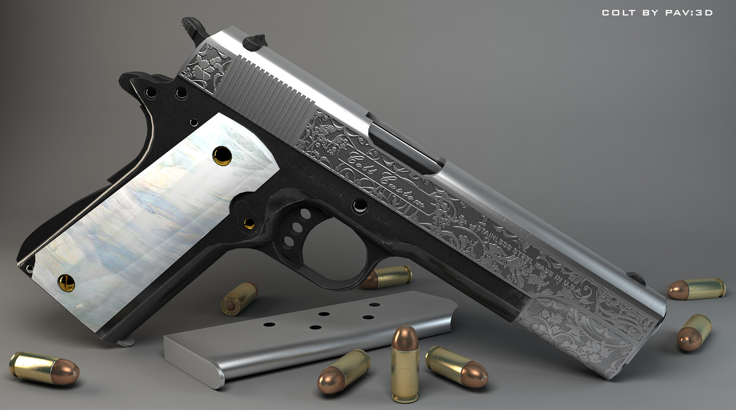 Custom Colt Colt 1911 Custom by jimficker on DeviantArt