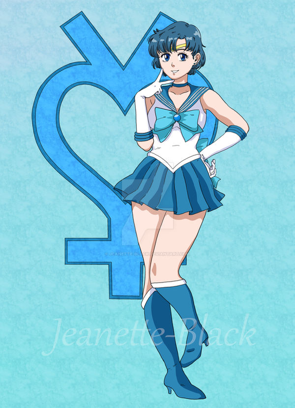 Sailor Mercury by Jeanette-Black on DeviantArt
