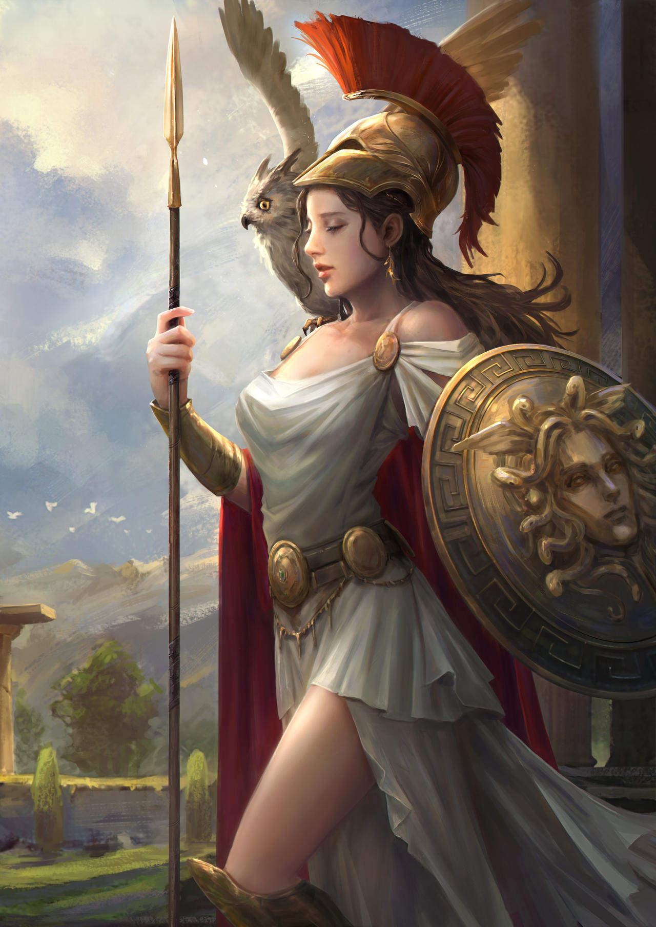 Athena by bachzim on DeviantArt