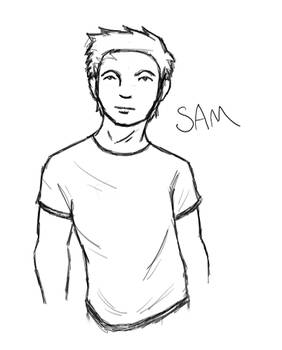 Sam. He's so coo'