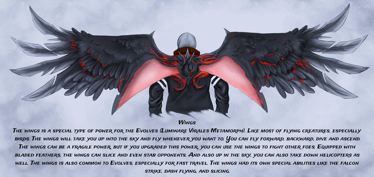 Myewing Prototype Evolved (Wings) by AlexKabreighMercer on DeviantArt
