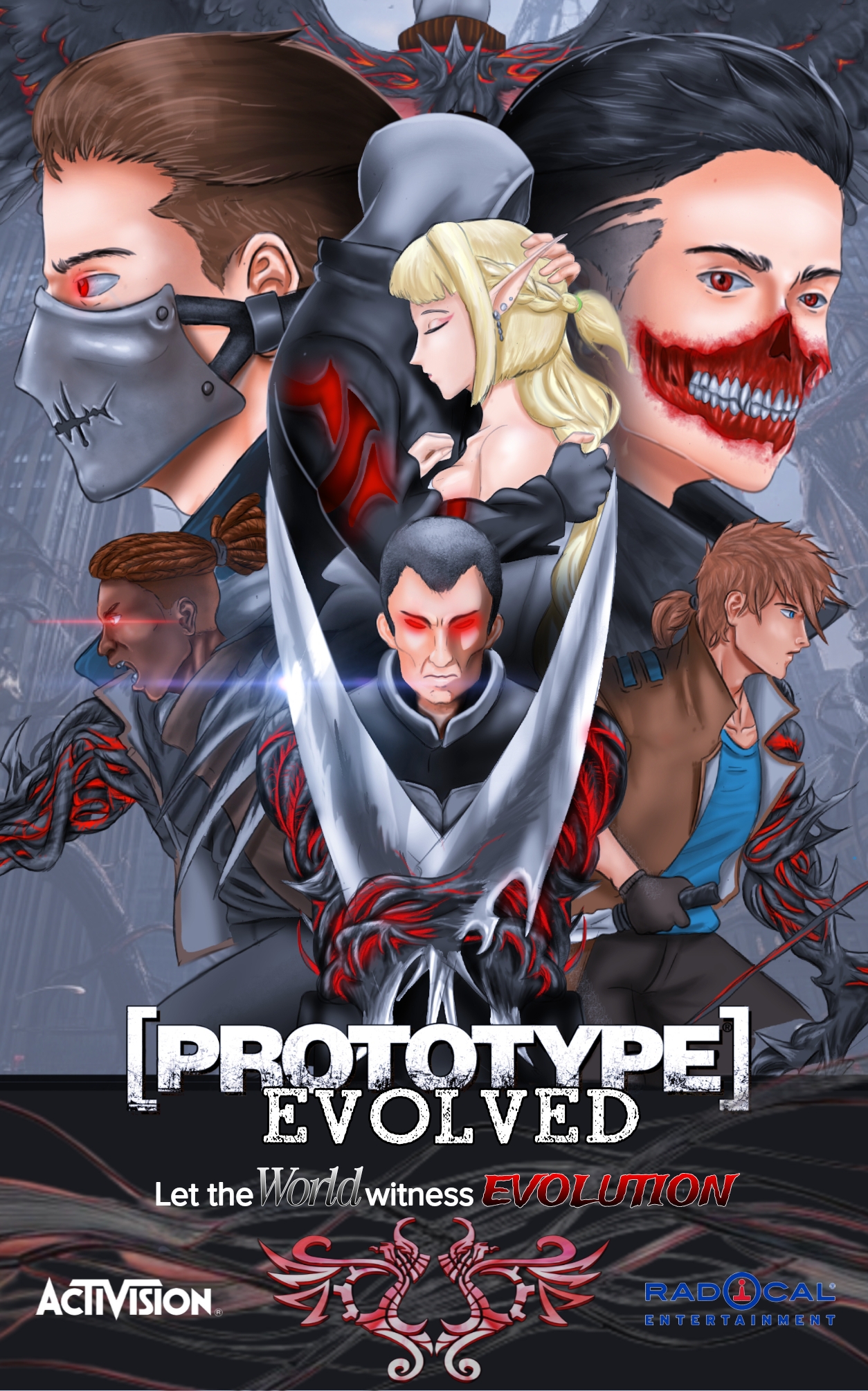 Deviantart Prototypeoc Prototype Evolved by AlexKabreighMercer on DeviantArt