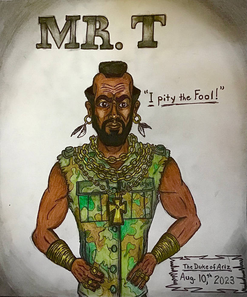 T Deviantart Mr T by Hartzler35 on DeviantArt