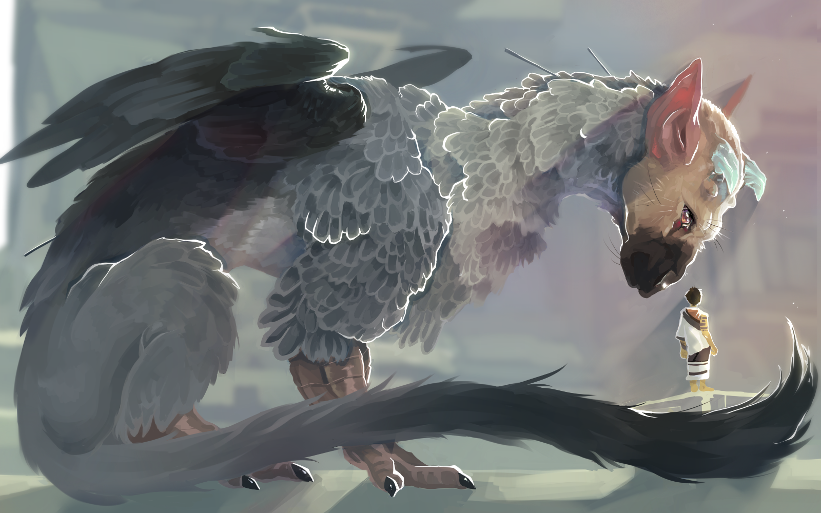 Trico from the Last Guardian Digital art : r/thelastguardian