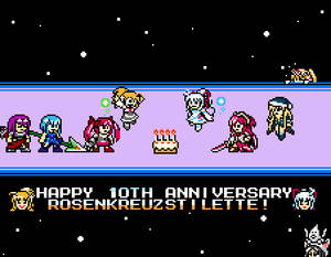 Happy Anniversary Rosenkreuzstilette!(Pixel art)