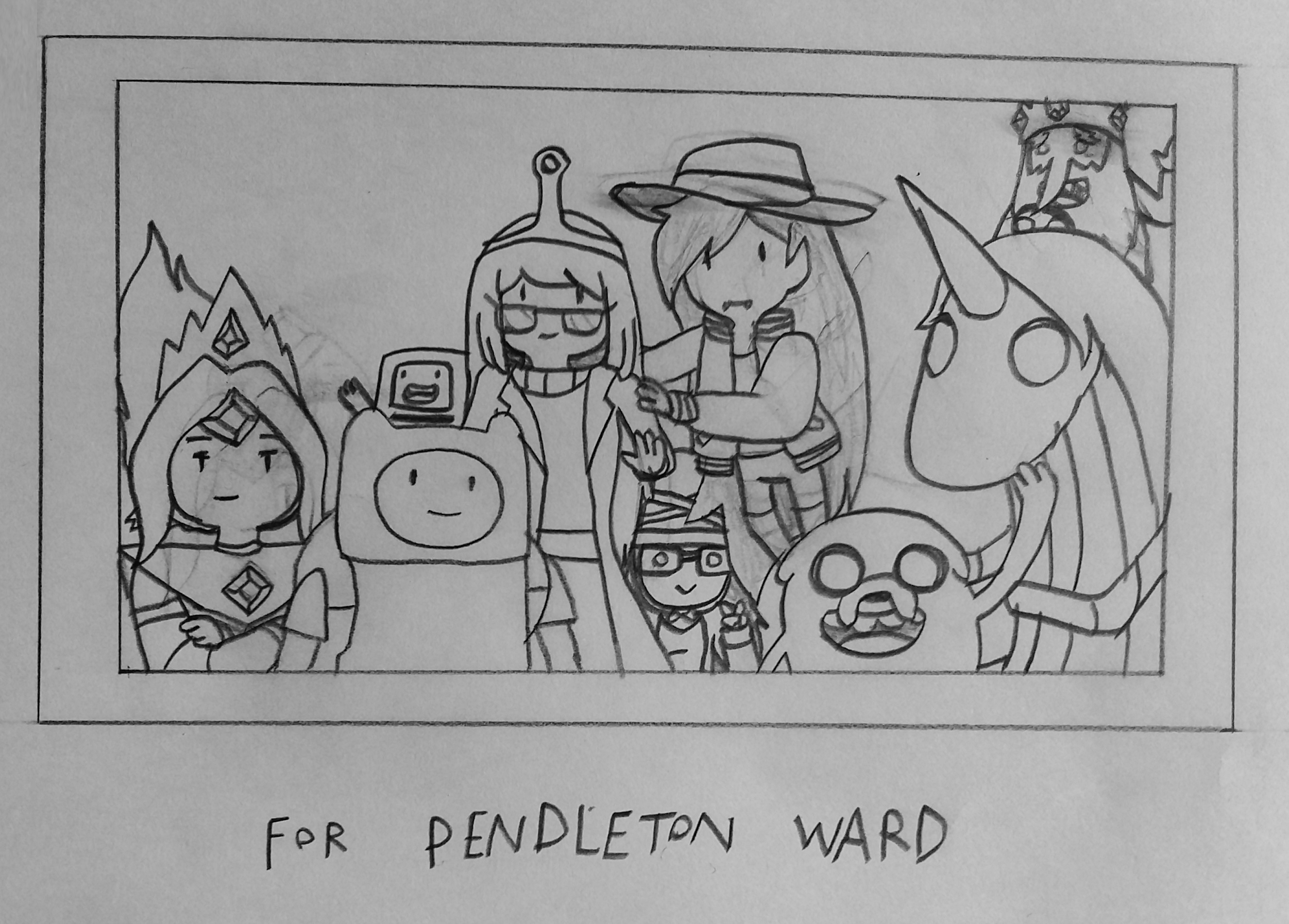 Adventure time Forever(UnColored)