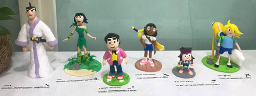 Clay Made : The Six Characters of Cartoon Network!