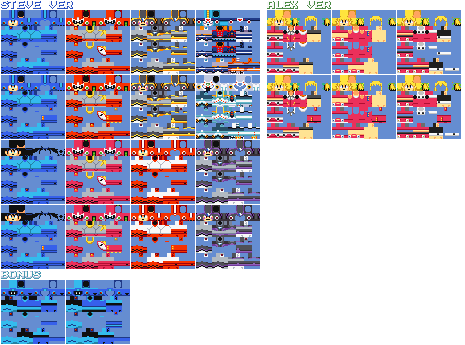 Megaman Classic X Minecraft Skins by hansungkee on DeviantArt