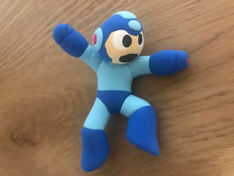 Clay Made Mini : Jump n Shoot Megaman