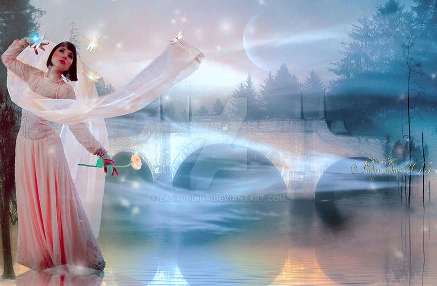 Fog, and the girl by ladyjudina Fog, and the girl by ladyjudina