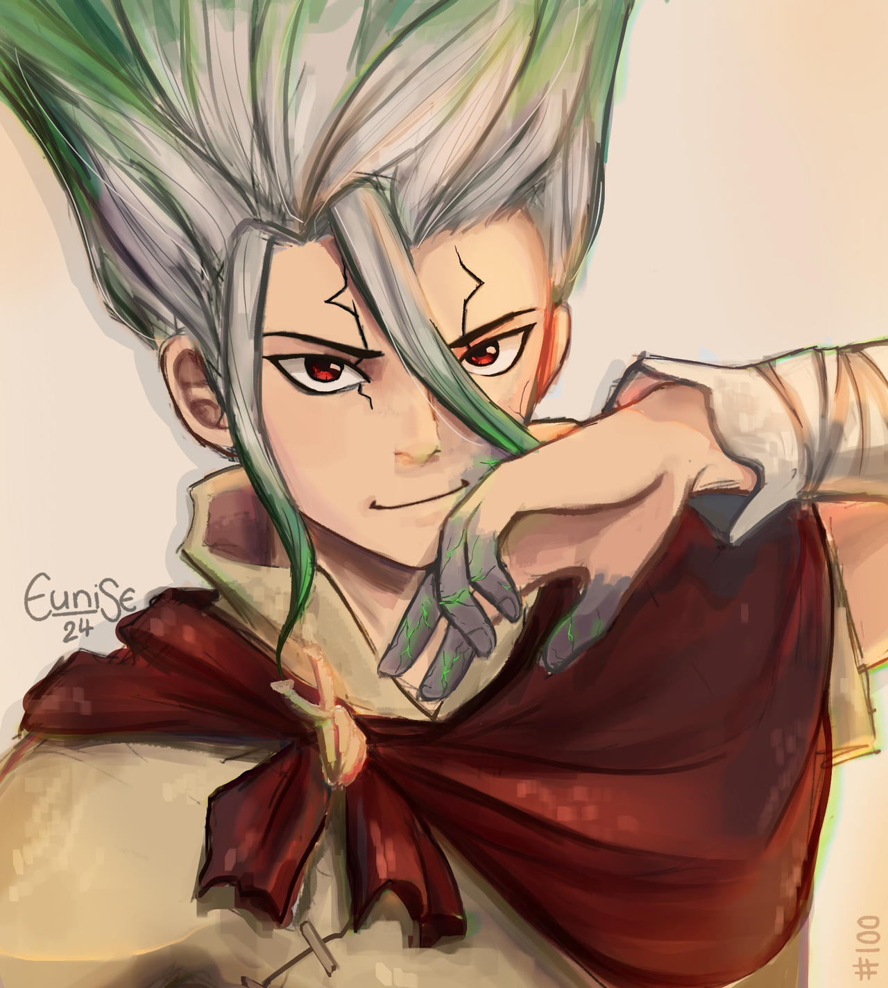 Senku 07.08.2022 by riggysusu on DeviantArt