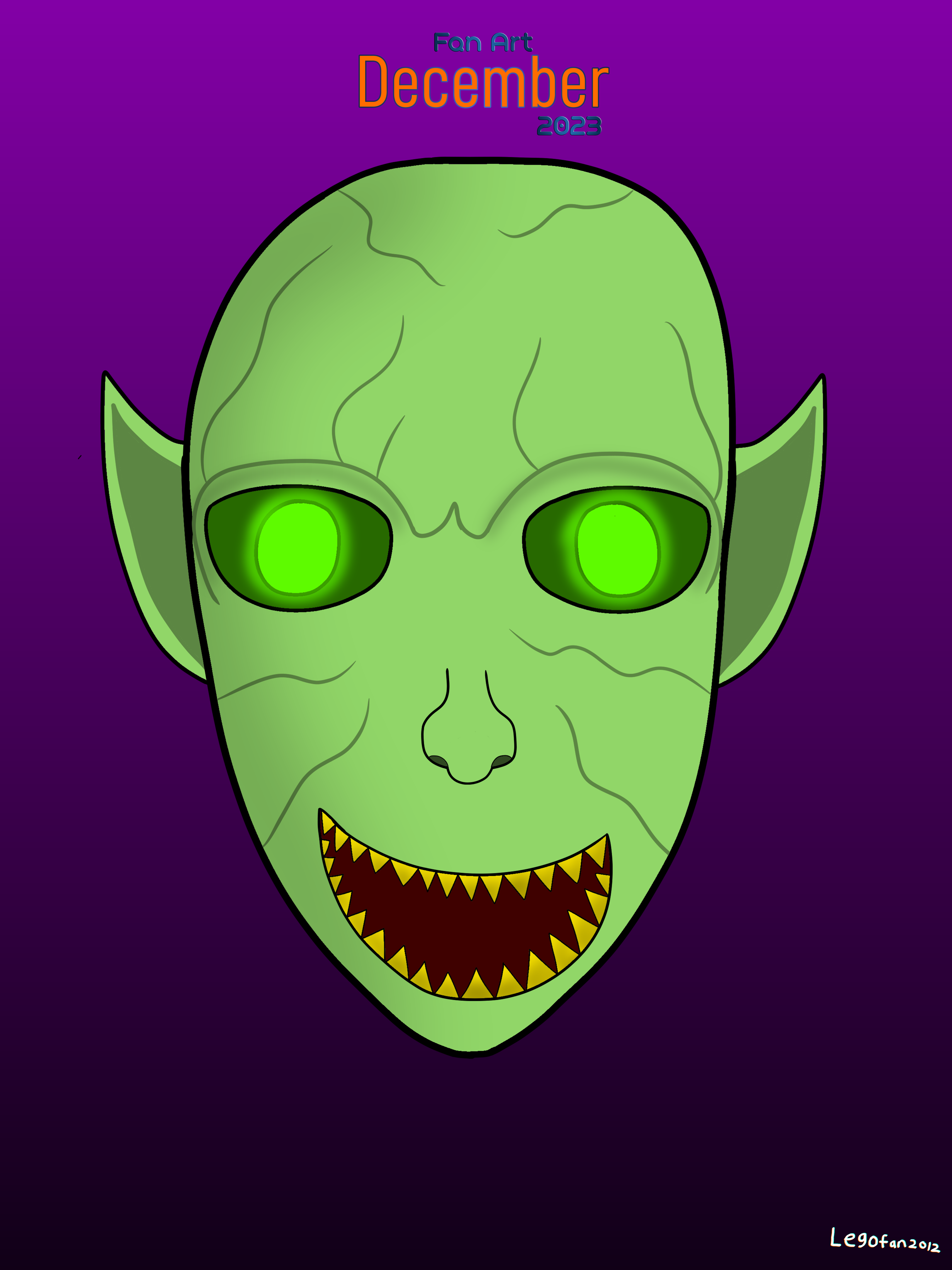 Fan Art December 2023 Day 2: The Haunted Mask by legofan2012 on DeviantArt